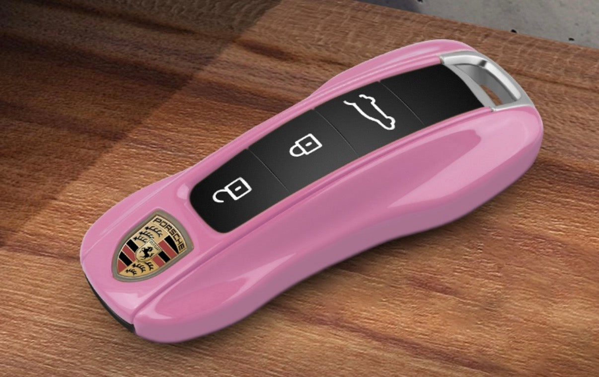 Clé Porsche rose Daytonart.fr