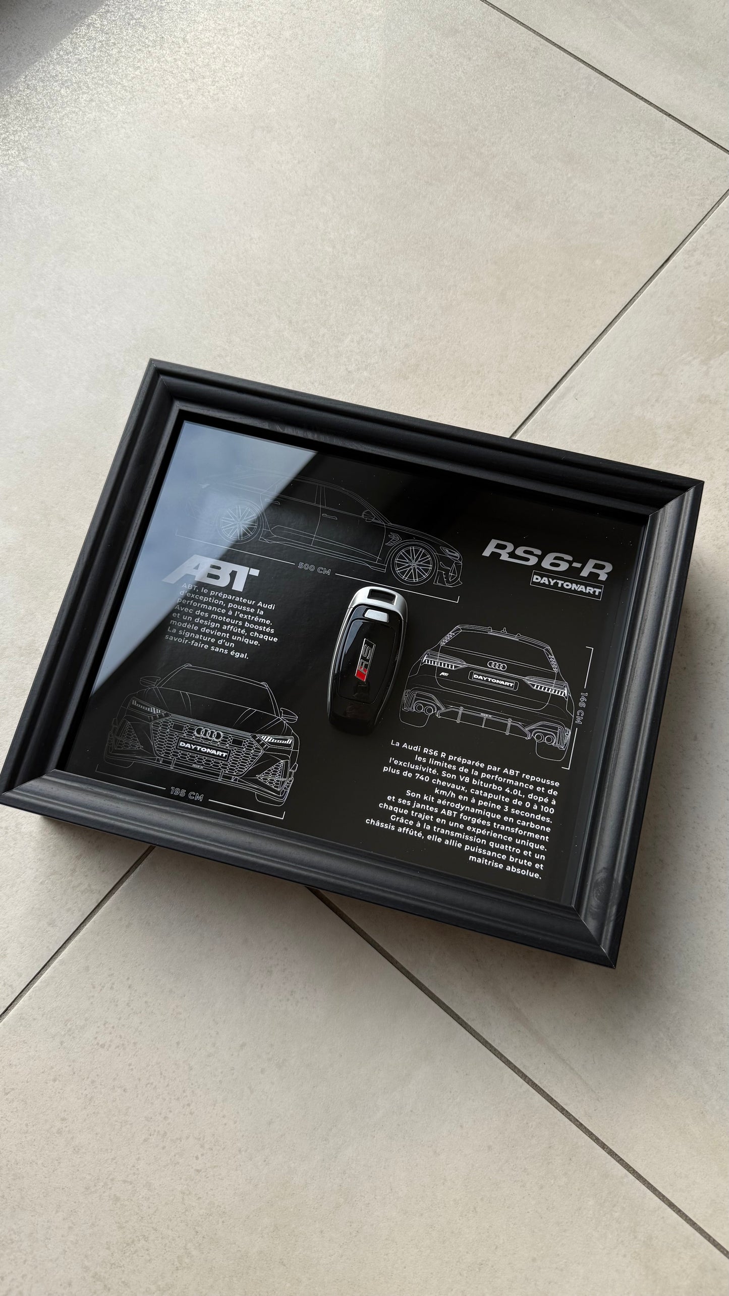 Audi RS6-R Fiche Technique Daytonart.fr