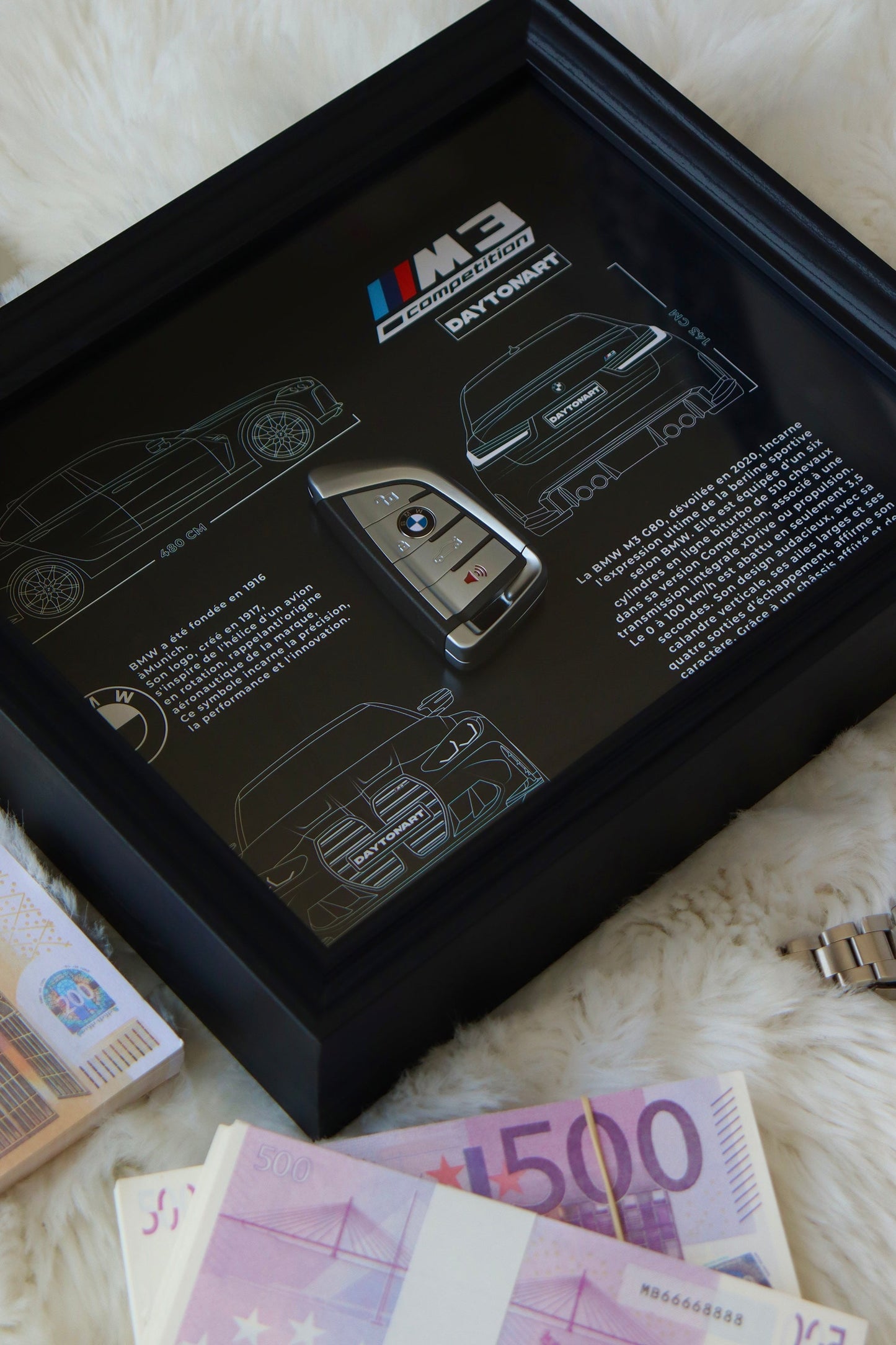 Cadre BMW M3 G80 Fiche Technique Daytonart.fr