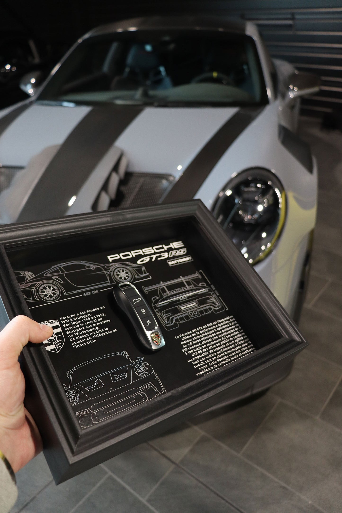 Cadre Porsche GT3 RS 992 Fiche Technique Daytonart.fr