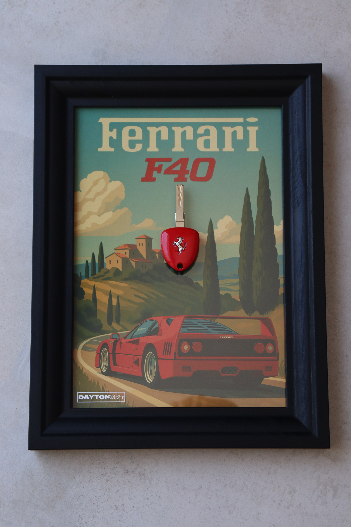 Cadre Ferrari F40 Daytonart.fr