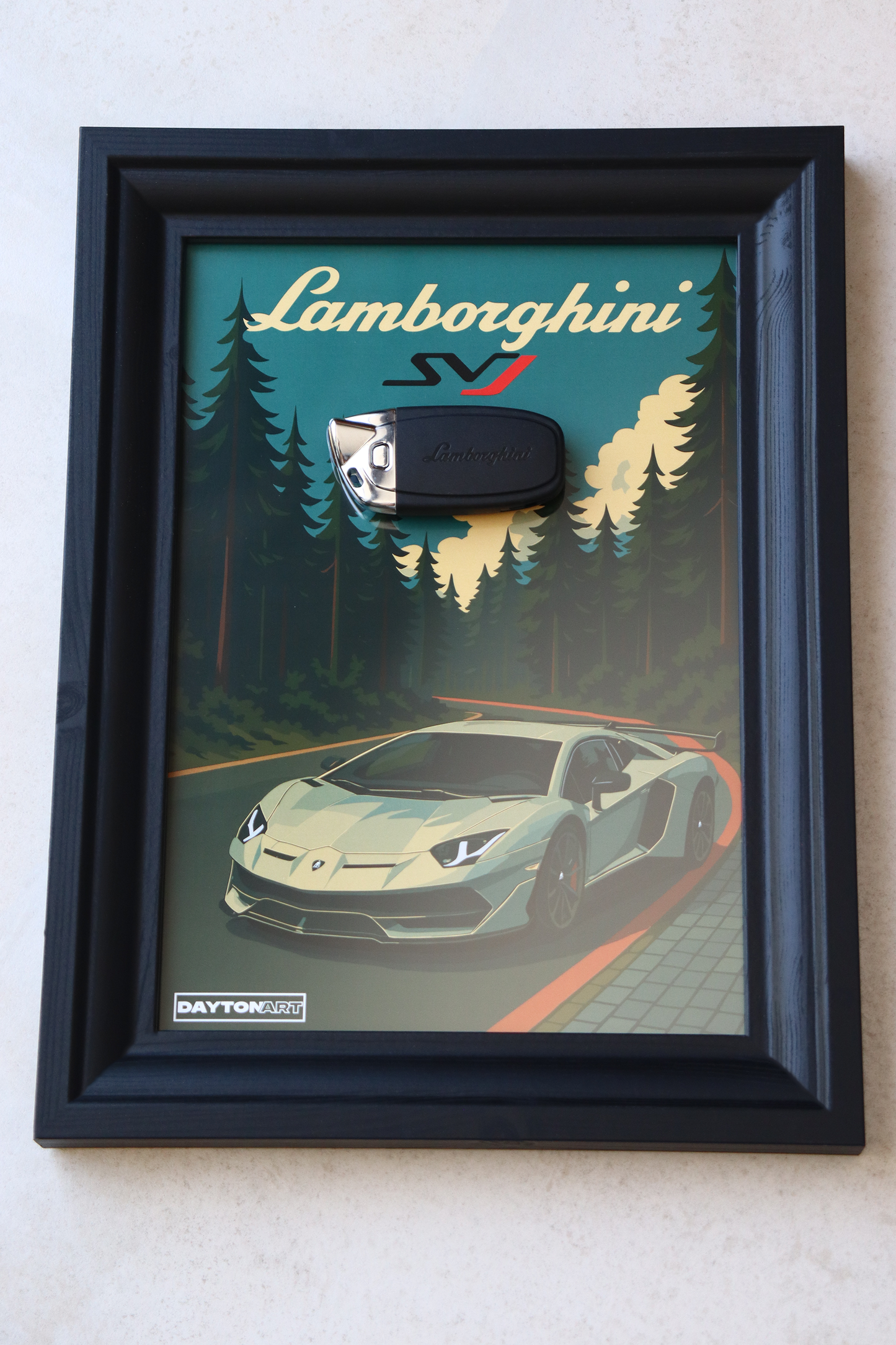 Cadre Lamborghini SVJ Daytonart.fr