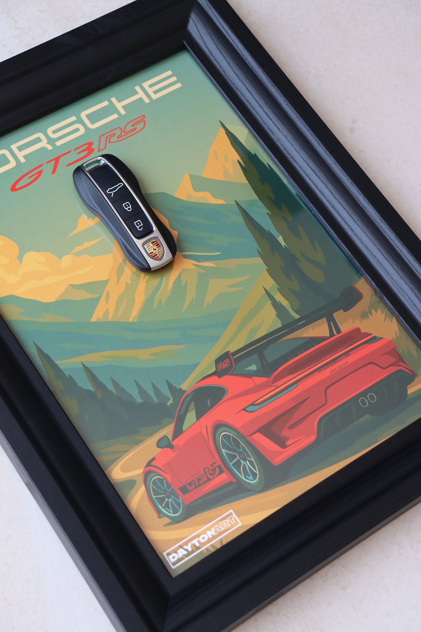 Cadre Porsche GT3 RS 992 Daytonart.fr