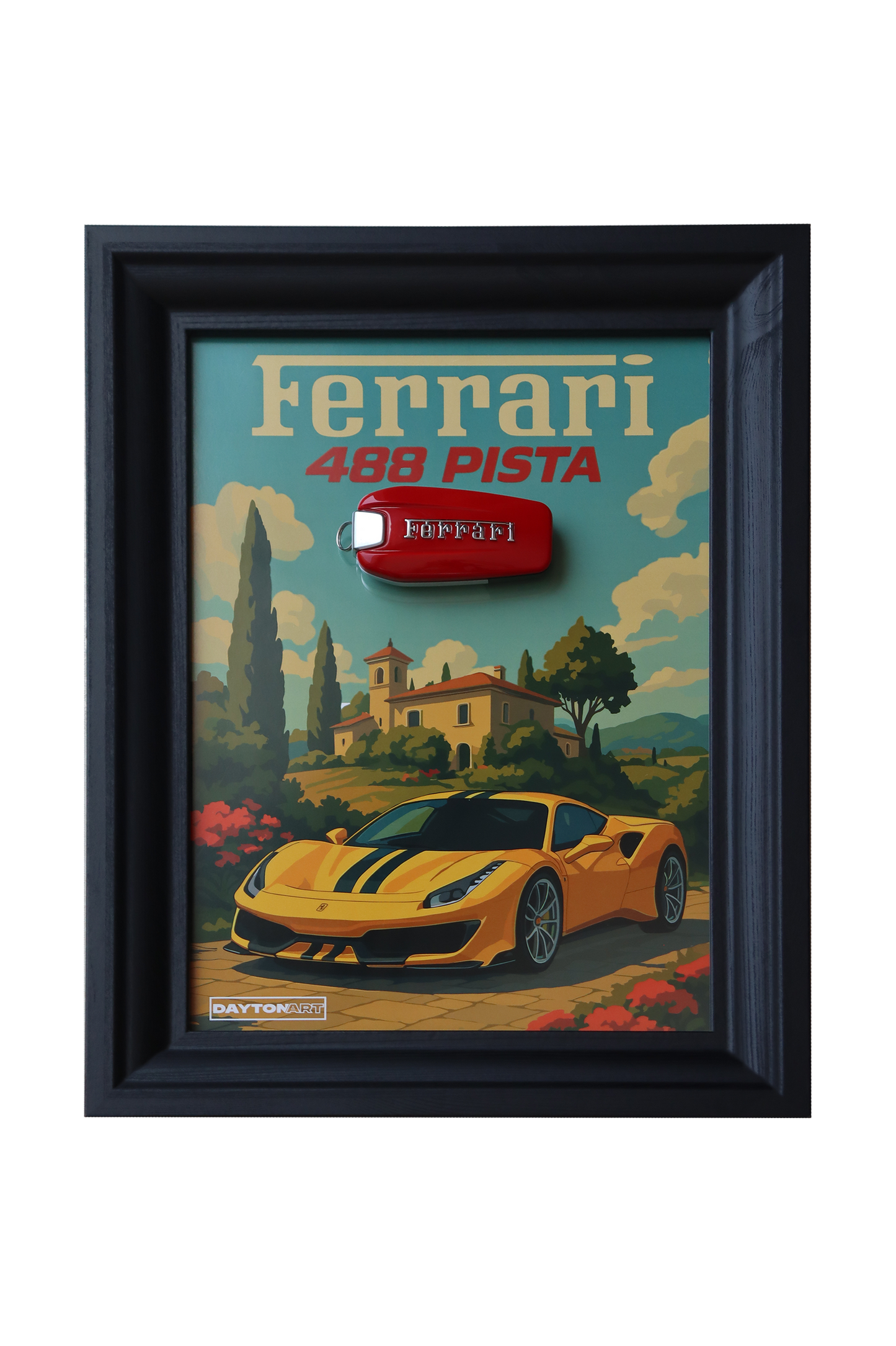 Cadre Ferrari 488 Pista Daytonart.fr