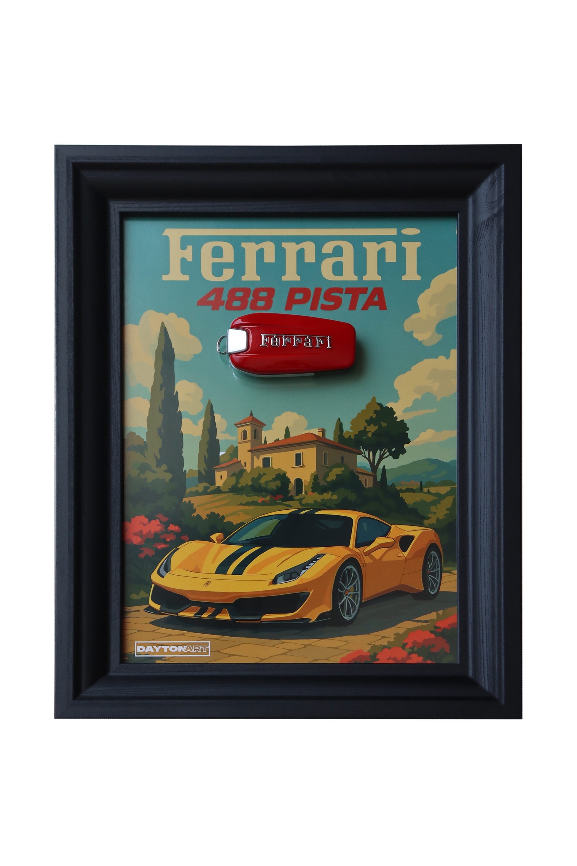 Cadre Ferrari 488 Pista Daytonart.fr