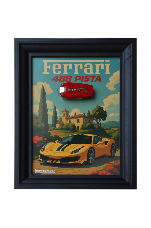 Cadre Ferrari 488 Pista Daytonart.fr