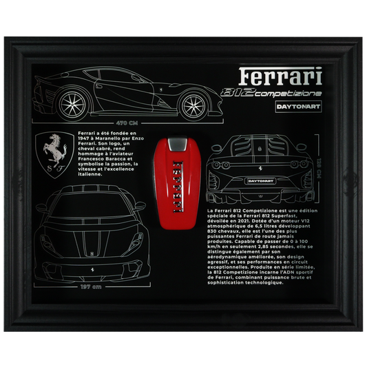 Cadre Ferrari 812 Competizione Fiche Technique