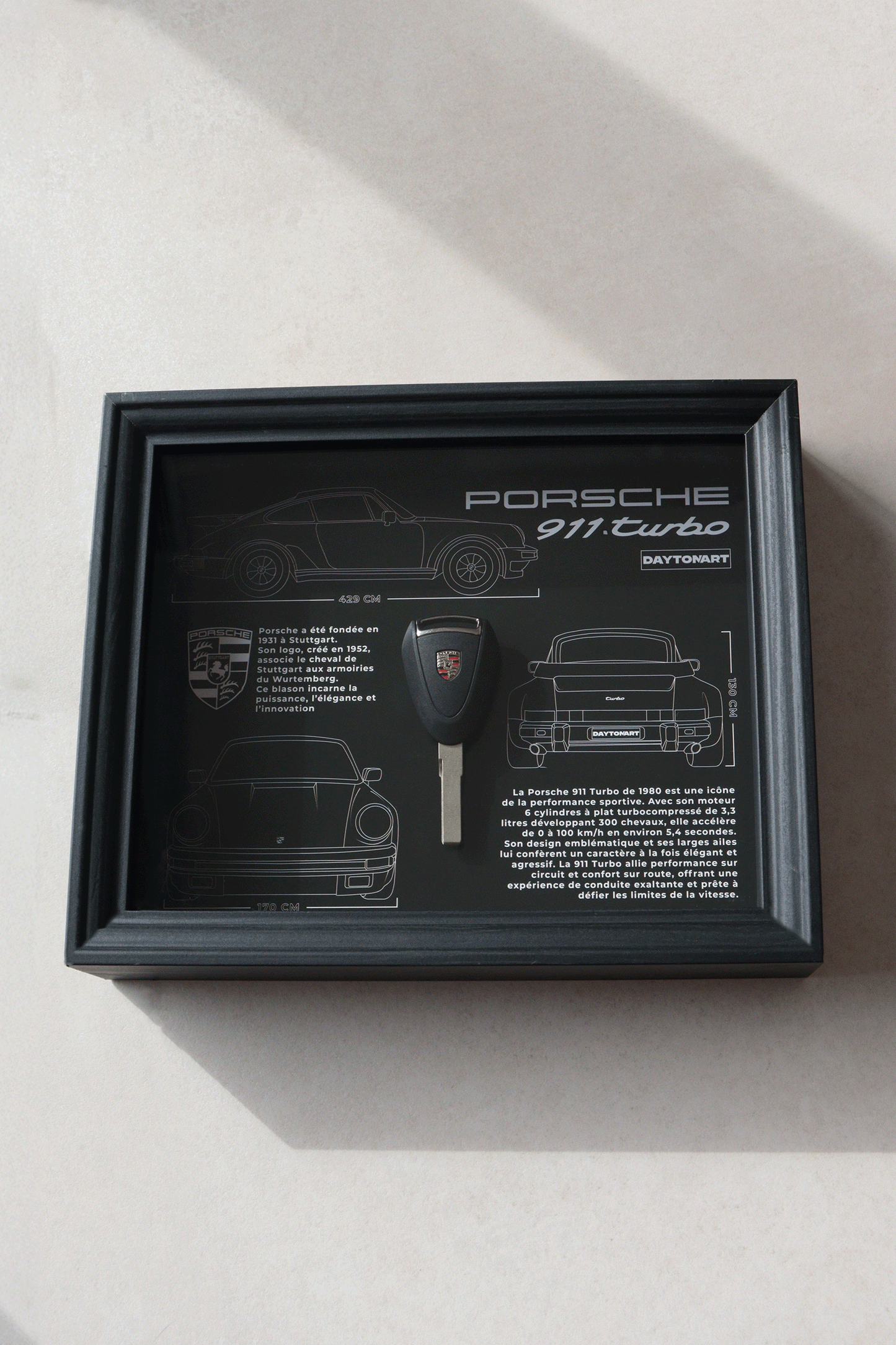 Cadre Porsche 911 Turbo Fiche Technique