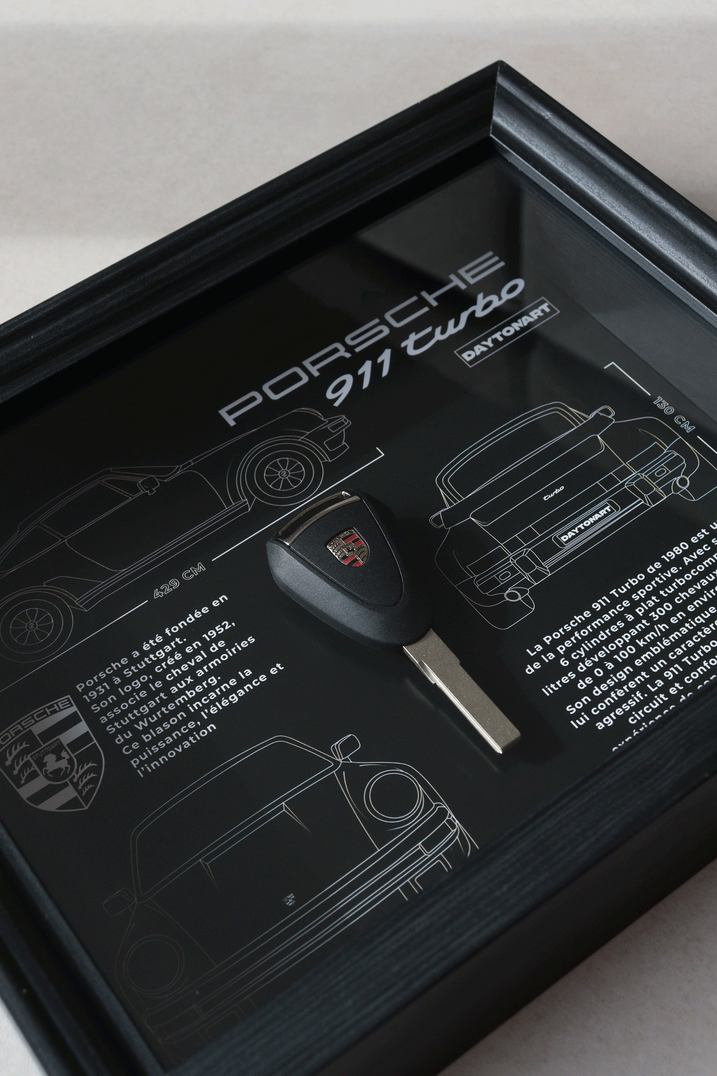 Cadre Porsche 911 Turbo Fiche Technique