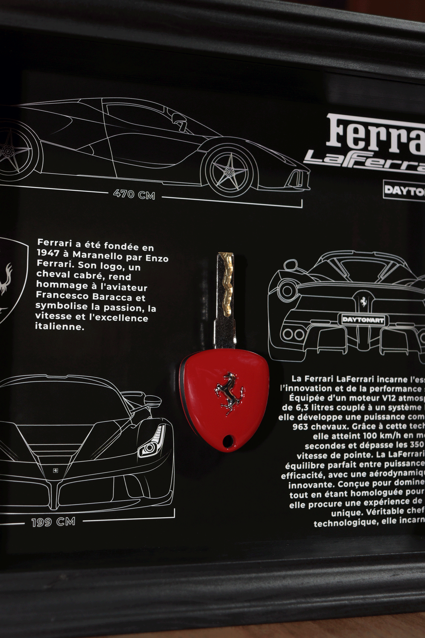 Cadre Ferrari LaFerrari Fiche Technique