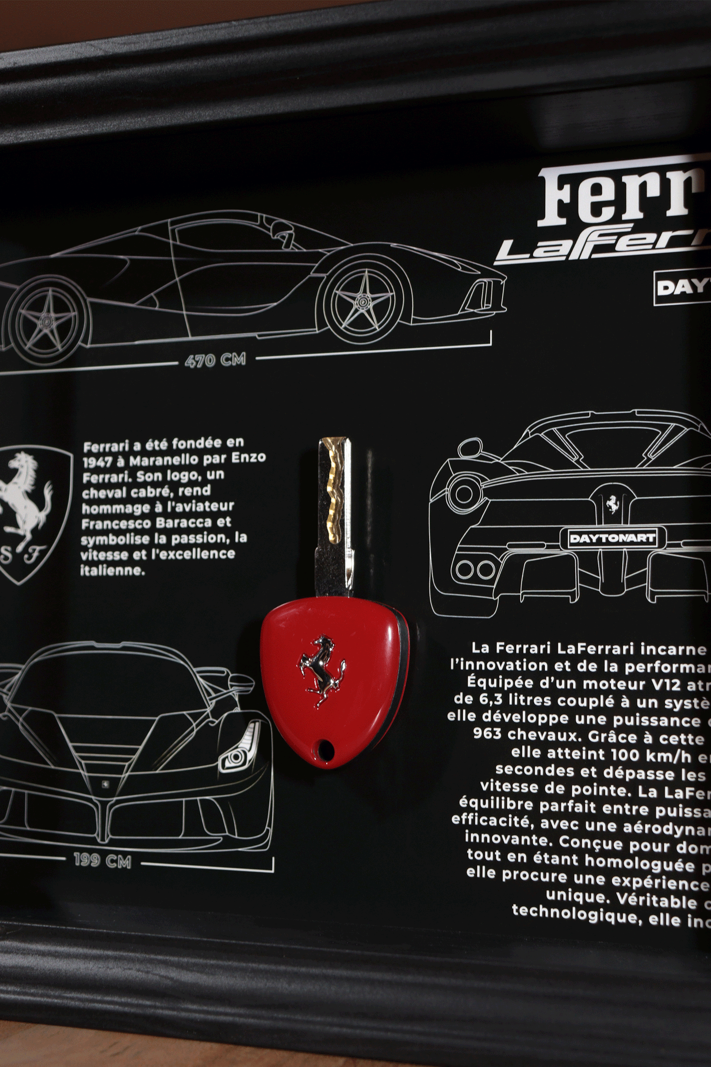 Cadre Ferrari LaFerrari Fiche Technique