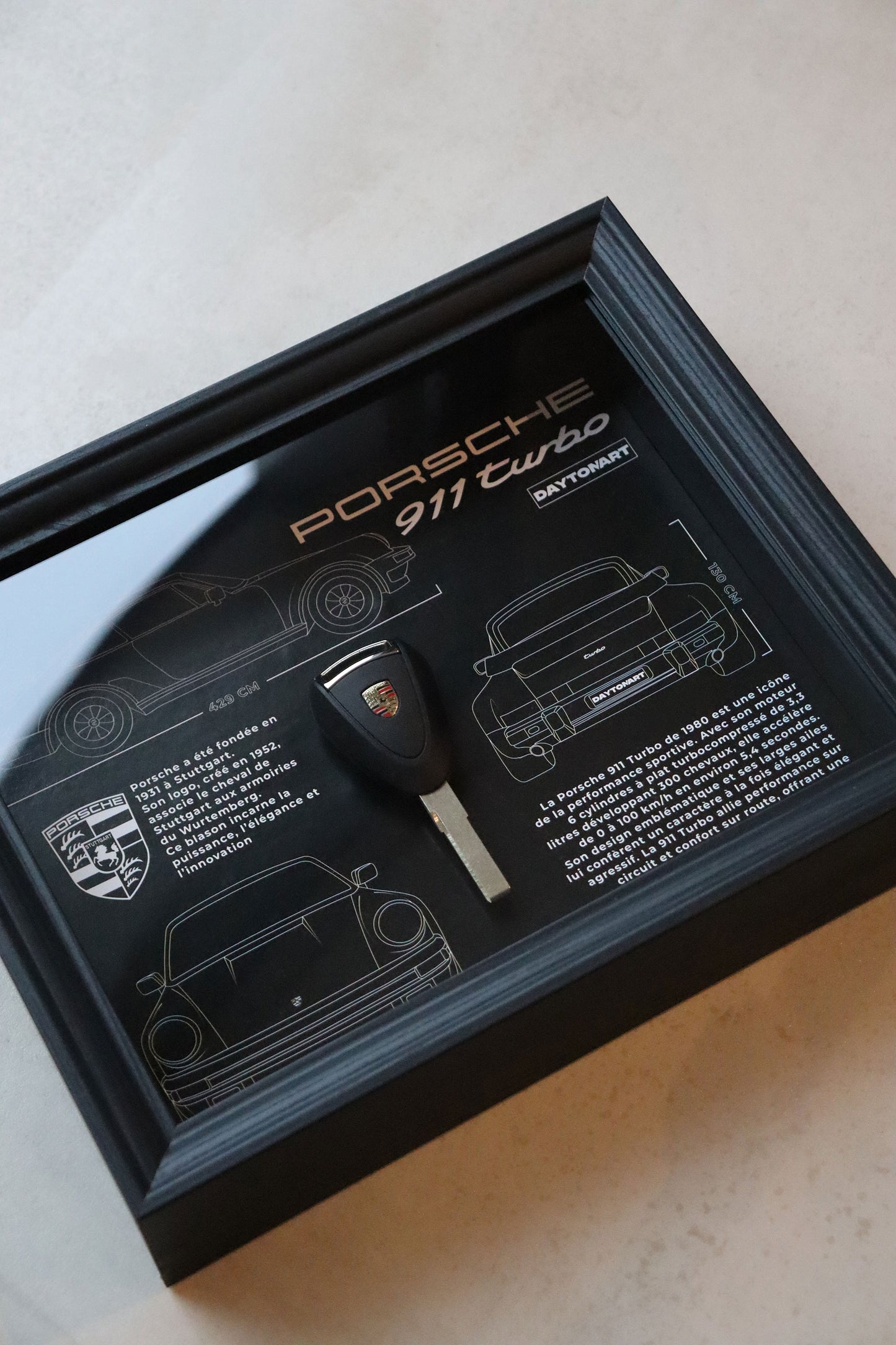 Cadre Porsche 911 Turbo Fiche Technique
