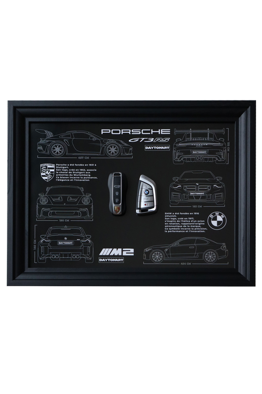 Cadre Porsche GT3RS & BMW M2 Daytonart.fr