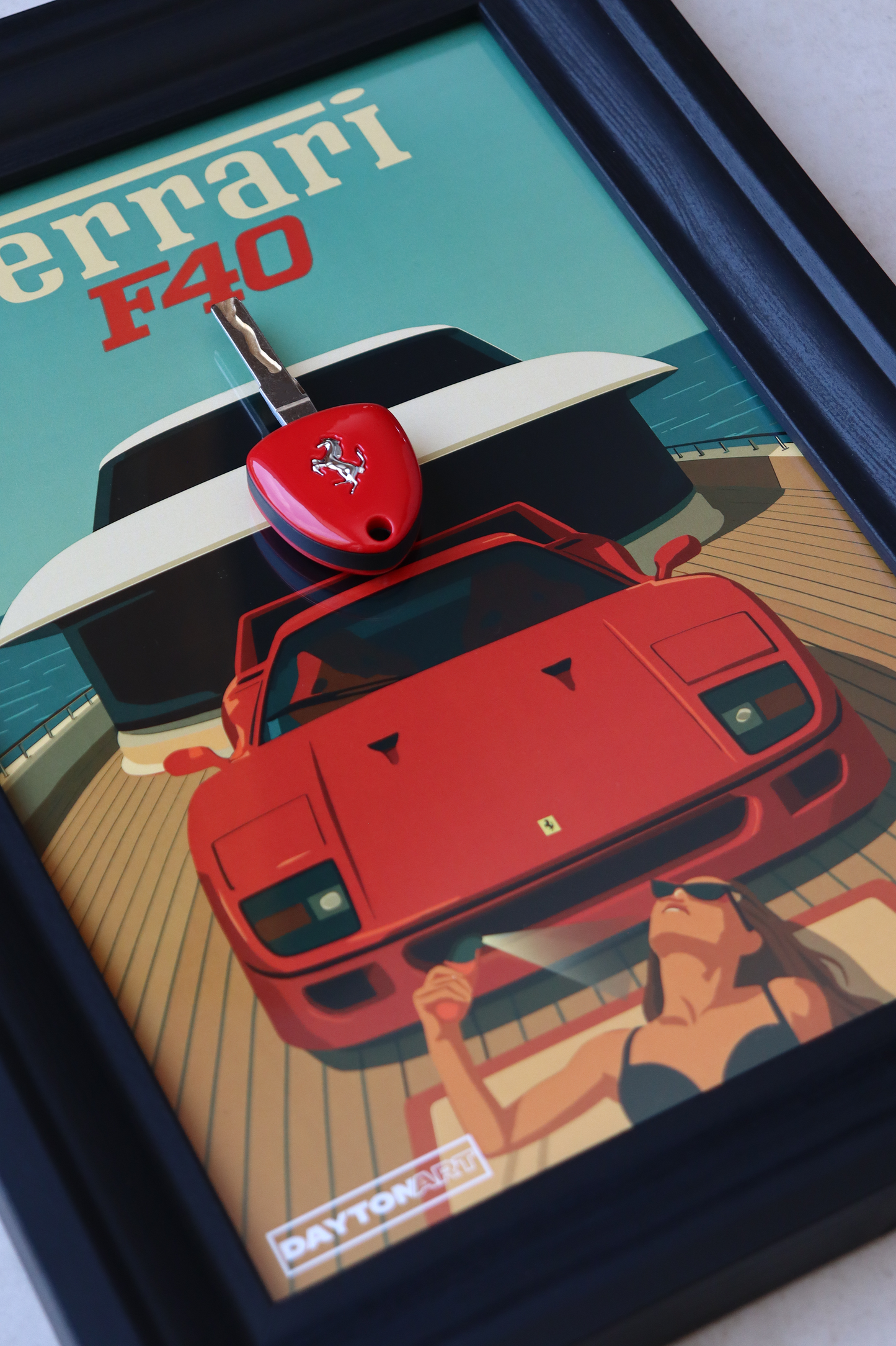 Cadre Ferrari F40 Yacht
