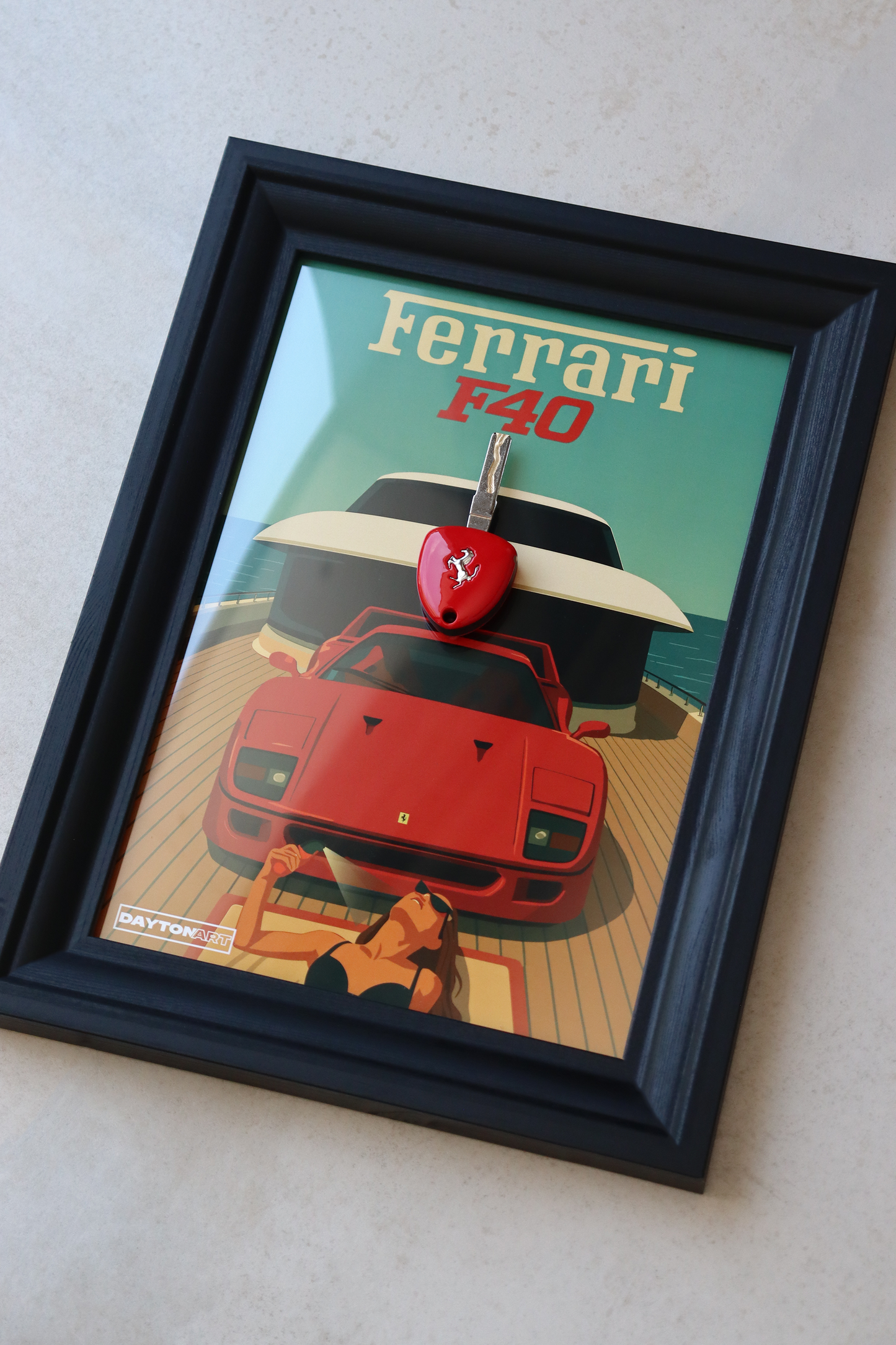 Cadre Ferrari F40 Yacht