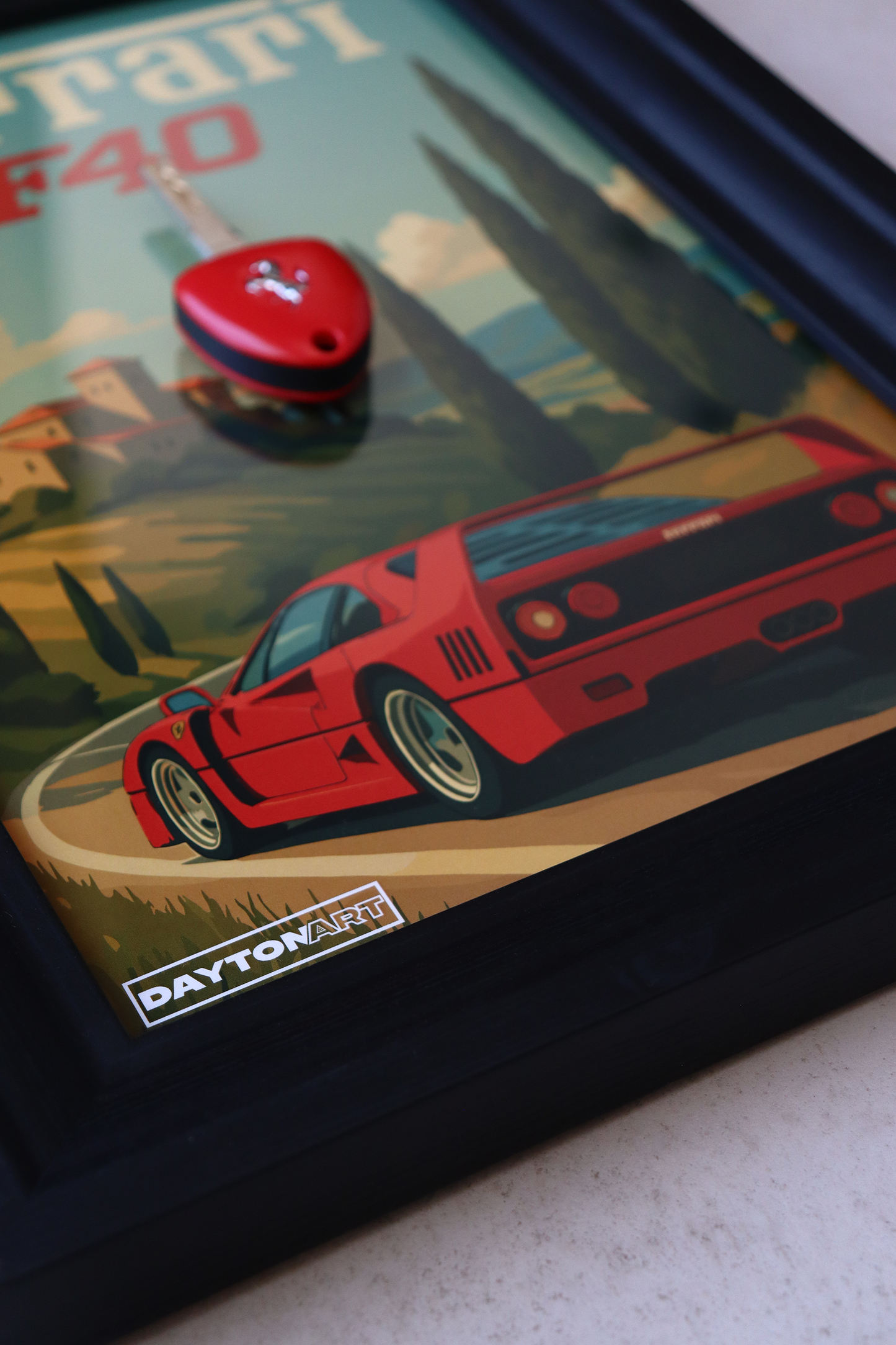 Cadre Ferrari F40