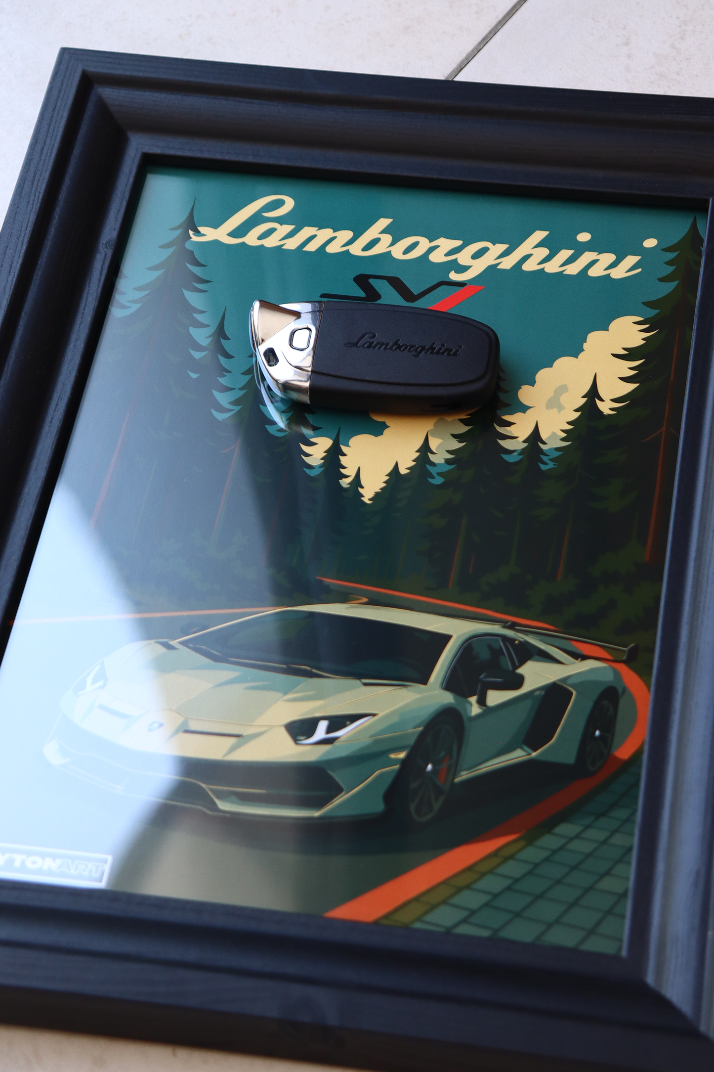 Cadre Lamborghini SVJ