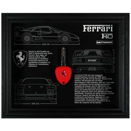 Cadre Ferrari F40 Fiche Technique