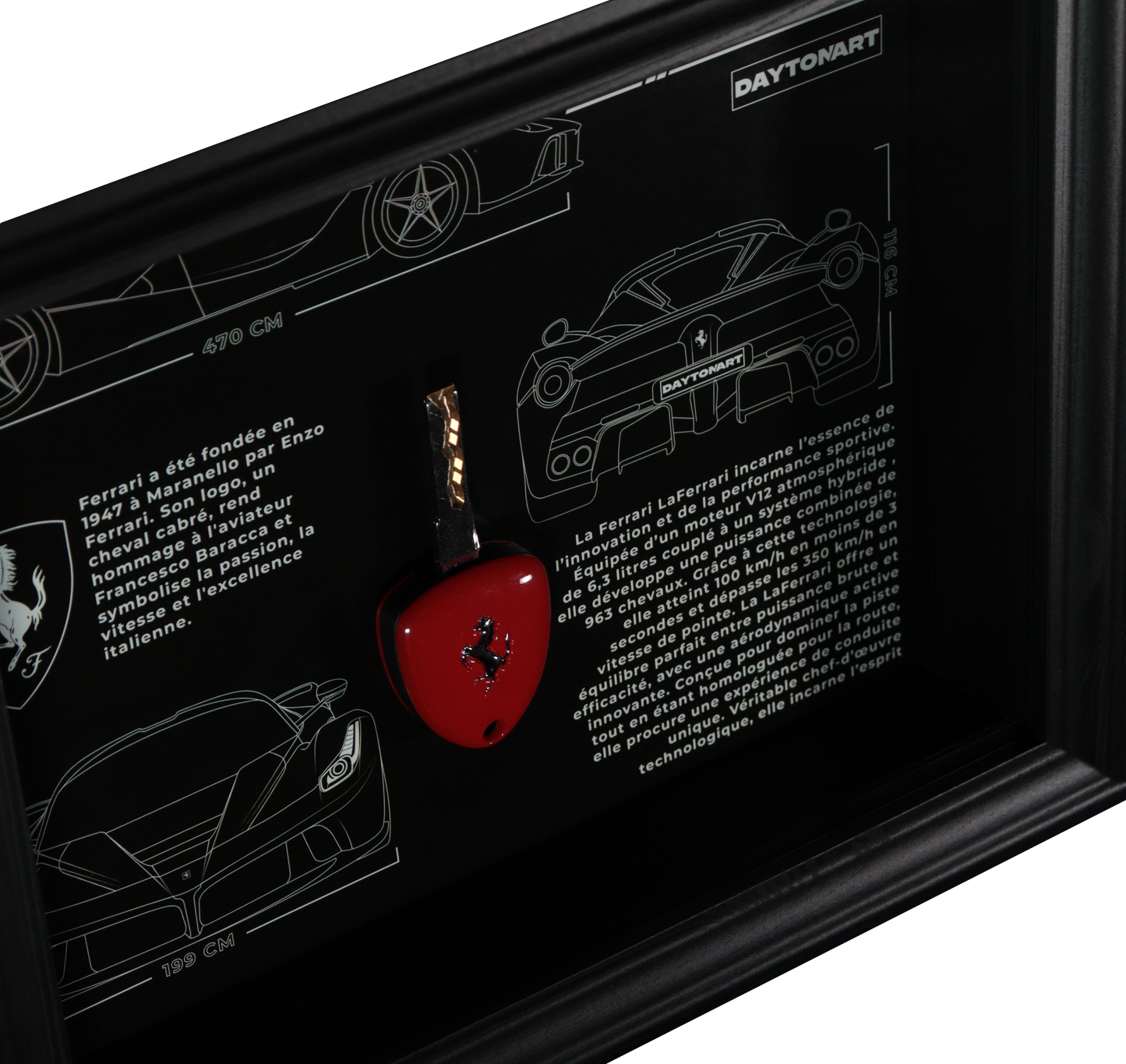 Cadre Ferrari LaFerrari Fiche Technique