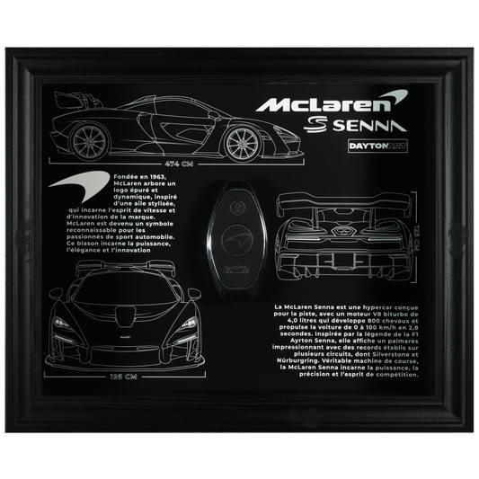 Cadre McLaren Senna Fiche Technique