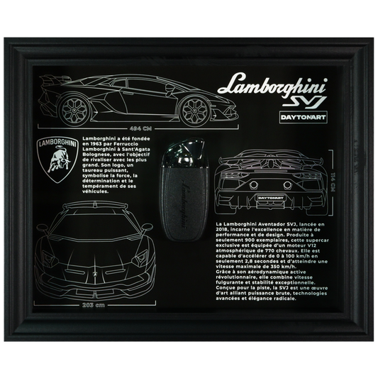 Cadre Lamborghini SVJ Fiche Technique